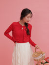Rose Cherry Knit Set