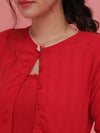 Rose Cherry Knit Set