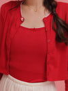 Rose Cherry Knit Set