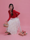 Rose Cherry Knit Set