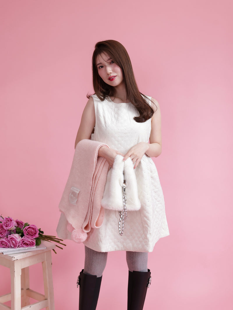 Glitter Velour Dress