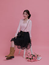 Rose Cherry Knit Set