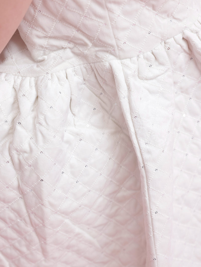 Glitter Velour Dress