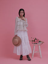 Dot Layered Blouse