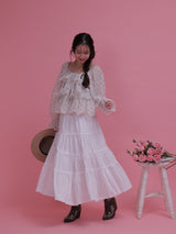 Dot Layered Blouse