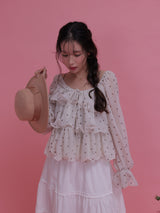 Dot Layered Blouse