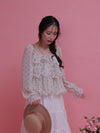Dot Layered Blouse