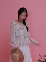 Dot Layered Blouse