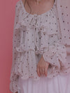 Dot Layered Blouse