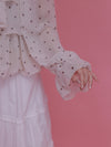Dot Layered Blouse