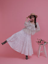 Dot Layered Blouse