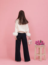 Fur Dolman Knit
