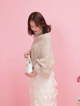 Fur Dolman Knit