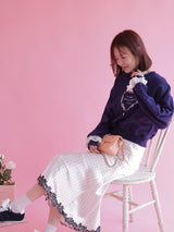 Heart Frill Sweater