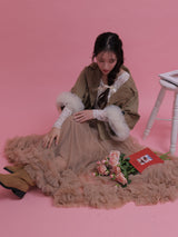 【PRE ORDER】Tulle Trench Jk