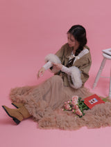 【PRE ORDER】Tulle Trench Jk