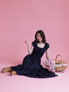 Navy Lily Dress