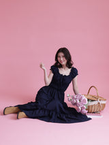 Navy Lily Dress