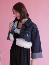 Tulle Denim Jacket
