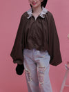 【PRE ORDER】Lacy Balloon Jumper
