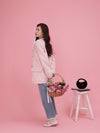 Tina Pink Tweed Jacket - MAISON MARBLE