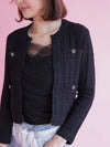 Classic Knit Jacket - MAISON MARBLE