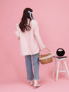 Tina Pink Tweed Jacket - MAISON MARBLE