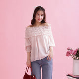 Gather Sheer Blouse