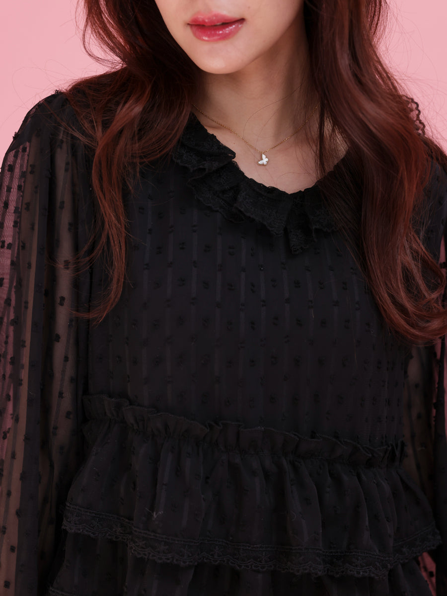 再販】Bianca Tiered Dress – MAISON MARBLE
