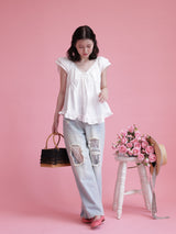 Frill Margot Tops