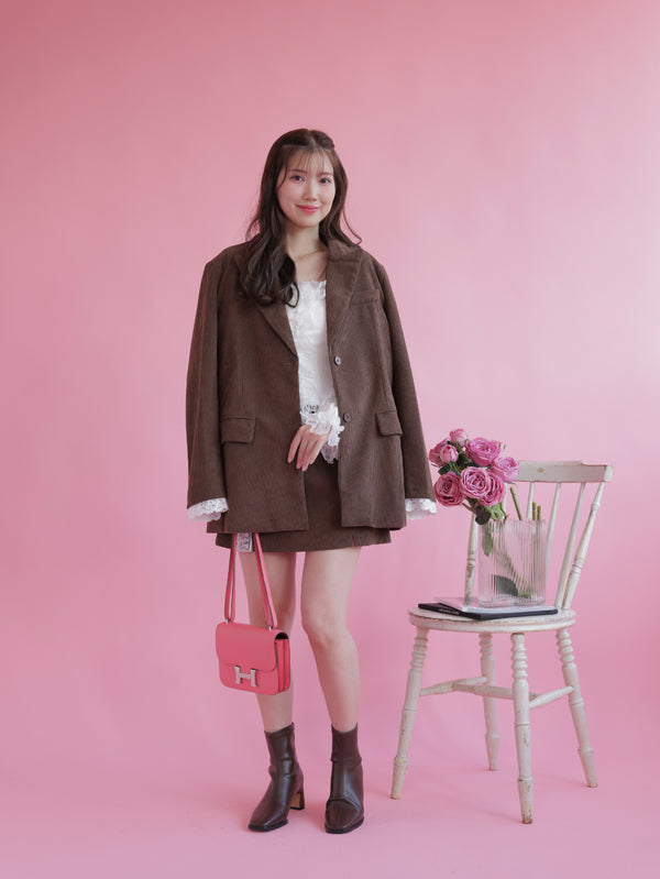 Lacy Corduroy Jacket