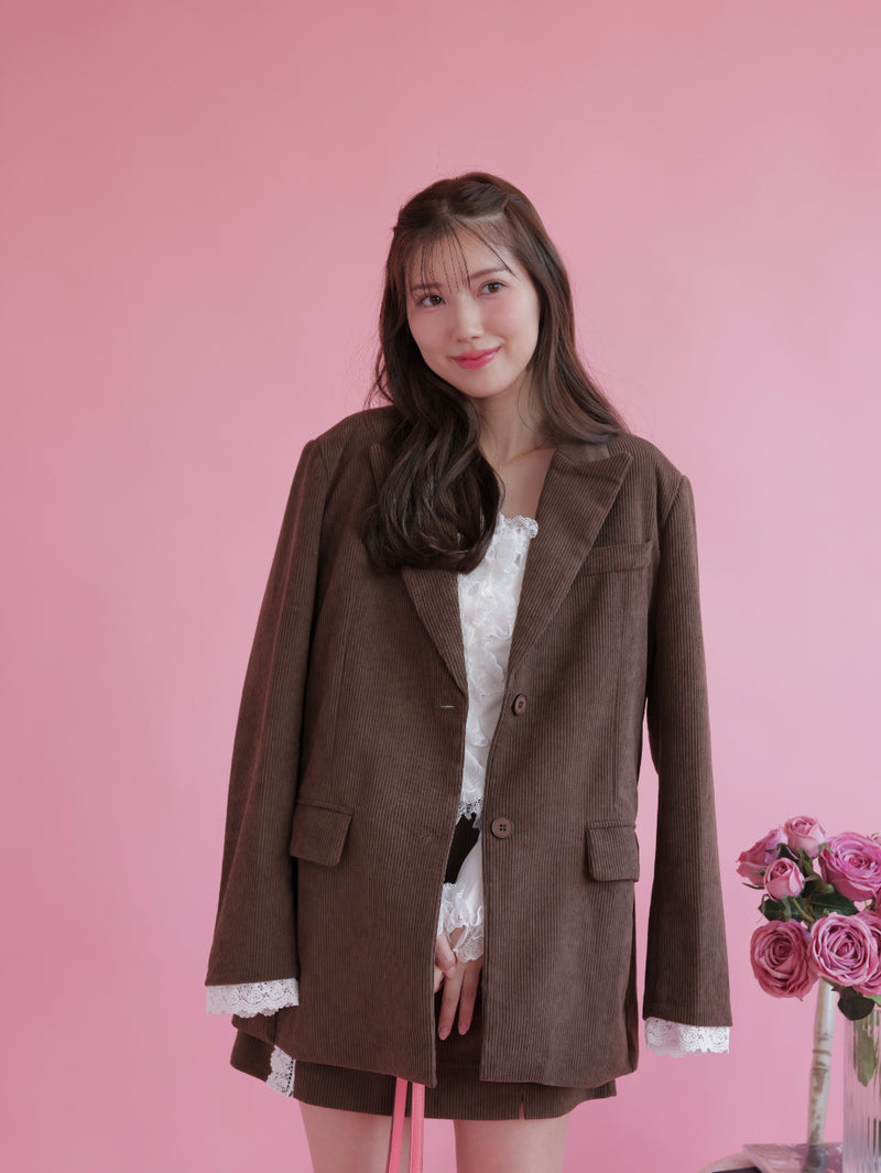 Lacy Corduroy Jacket