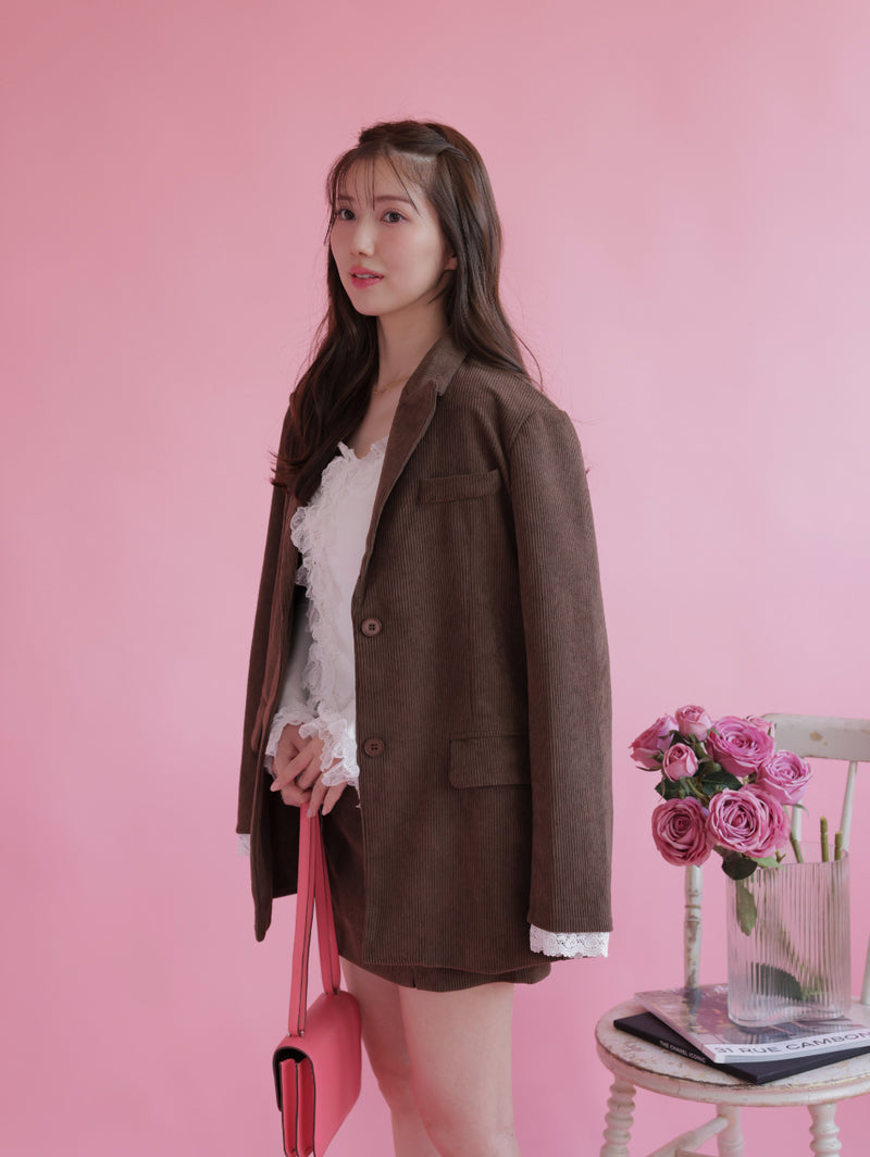 Lacy Corduroy Jacket