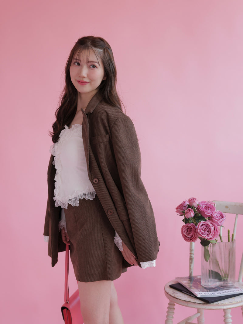 Lacy Corduroy Jacket