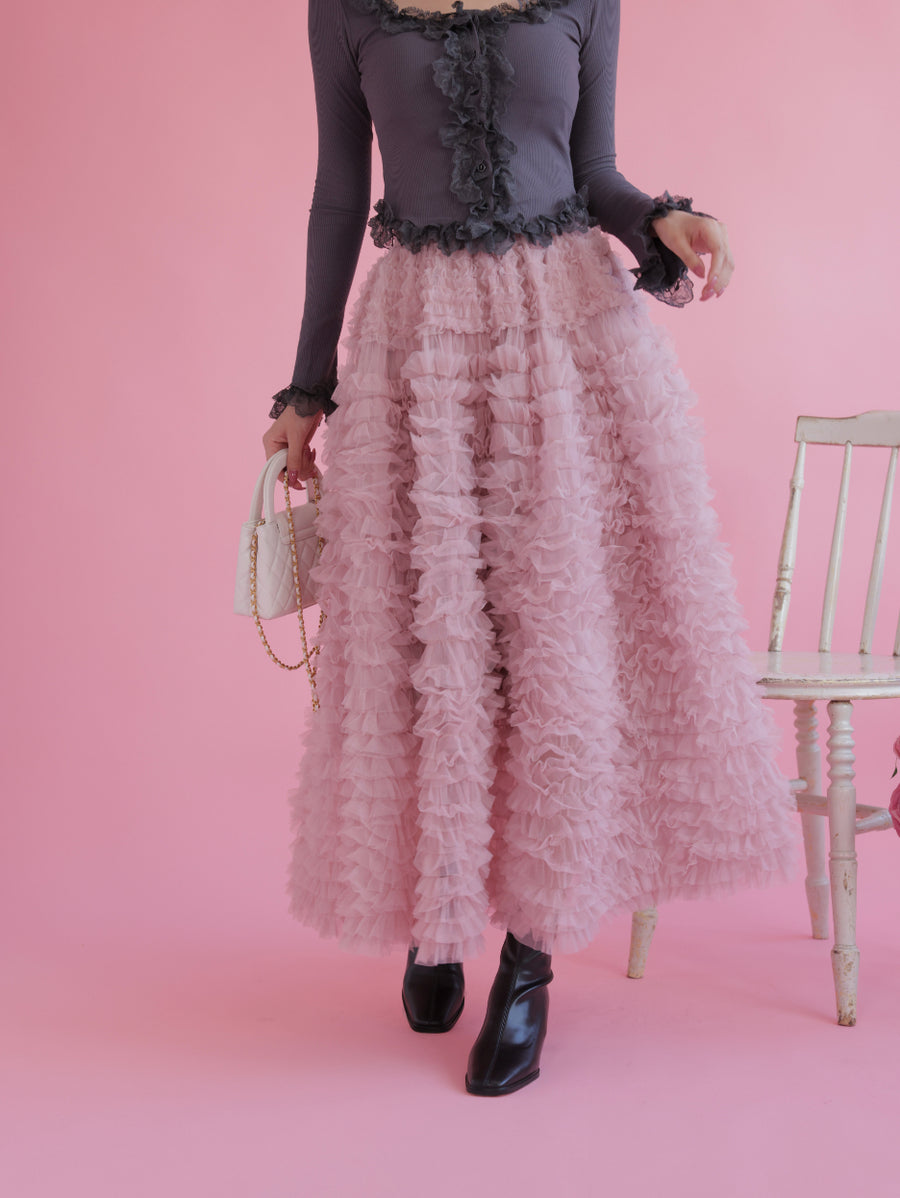 在庫調整】Parisienne Tulle Skirt