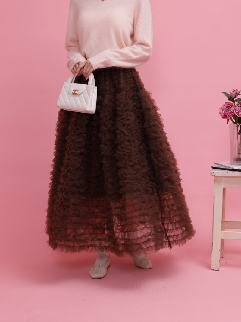 ♡ MAISON MARBLE Parisienne Tulle Skirt ♡ Parisienne Tulle Skirt – MAISON MARBLE