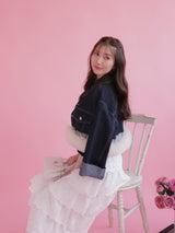 Tulle Denim Jacket