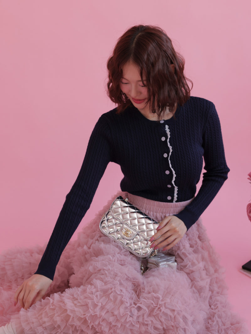 Cable Knit Cardigan