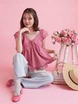 Frill Margot Tops