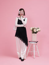 Flower Patch Satin Pants - MAISON MARBLE