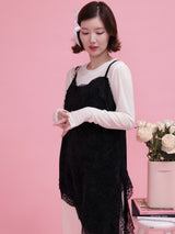 Lacy Asymmetry Cami Set - MAISON MARBLE