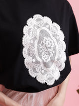 Chateau Lace Tee