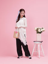 Lacy Asymmetry Cami Set - MAISON MARBLE