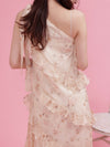 One Shoulder Fleur Dress