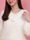 【在庫調整】Scallop Glitter Knit
