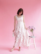 Mini Rose Frill Dress