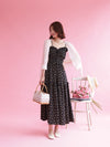 Black Floral Cami Dress
