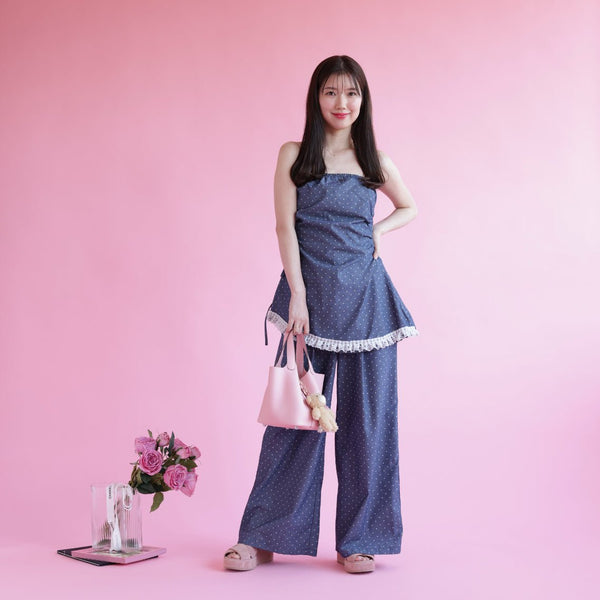 Adele Plumetis Pants - MAISON MARBLE