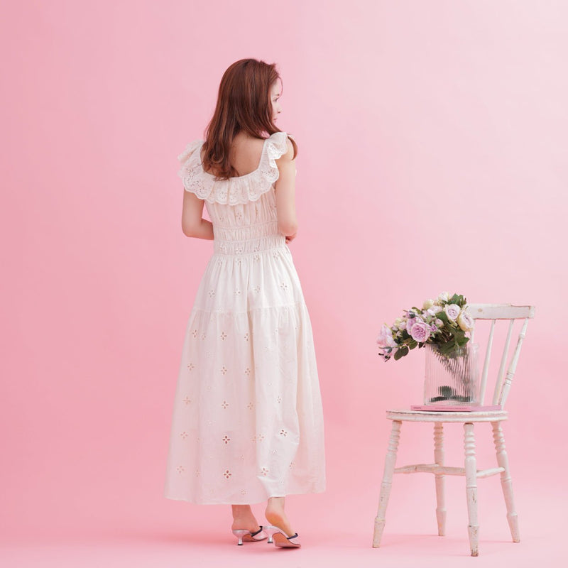 Angel Cotton Dress - MAISON MARBLE