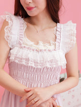 Baby Frill Salopette - MAISON MARBLE
